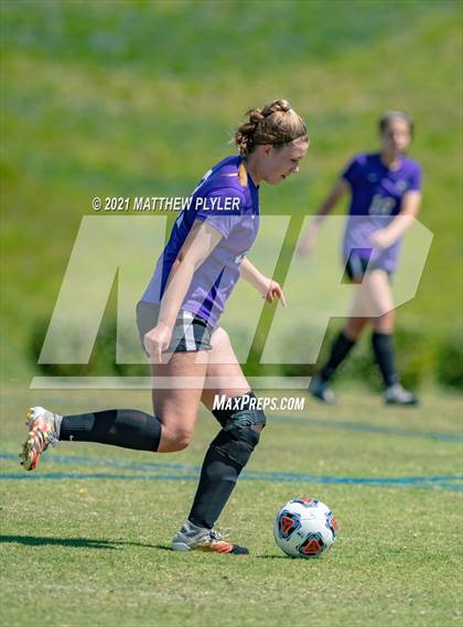 Thumbnail 1 in Lake Norman Charter vs. Carrboro (1 of 2 - NCHSAA 2A Final - game action) photogallery.