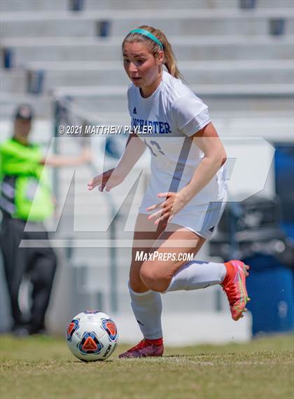 Thumbnail 2 in Lake Norman Charter vs. Carrboro (1 of 2 - NCHSAA 2A Final - game action) photogallery.