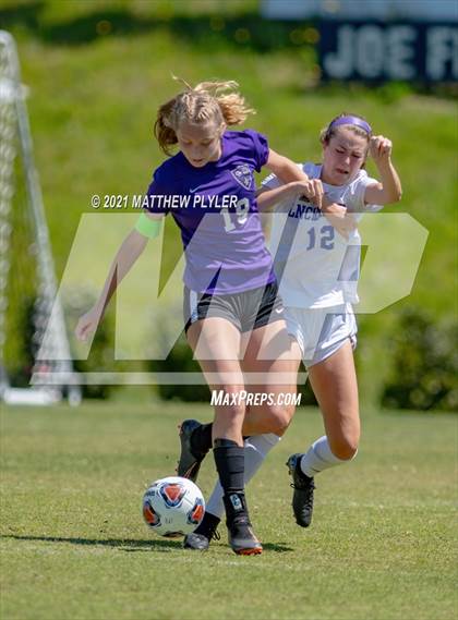 Thumbnail 3 in Lake Norman Charter vs. Carrboro (1 of 2 - NCHSAA 2A Final - game action) photogallery.