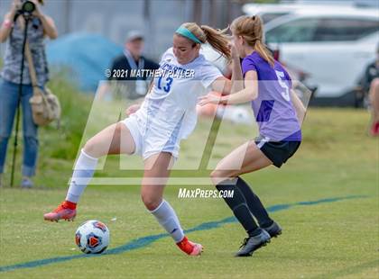 Thumbnail 2 in Lake Norman Charter vs. Carrboro (1 of 2 - NCHSAA 2A Final - game action) photogallery.