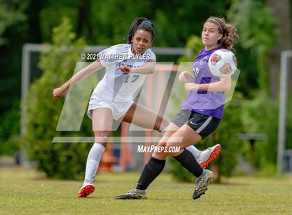 Thumbnail 2 in Lake Norman Charter vs. Carrboro (1 of 2 - NCHSAA 2A Final - game action) photogallery.