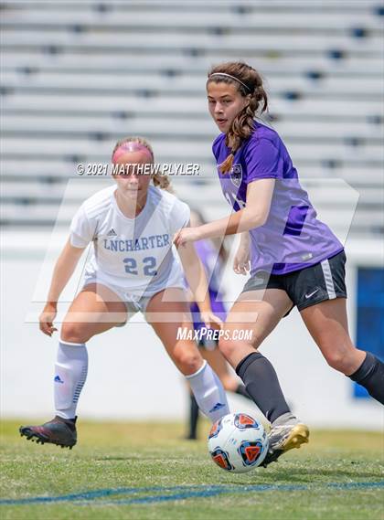 Thumbnail 3 in Lake Norman Charter vs. Carrboro (1 of 2 - NCHSAA 2A Final - game action) photogallery.