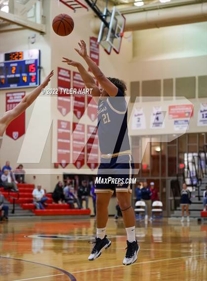 Thumbnail 1 in Tri-West Hendricks vs. Brownsburg (Hendricks Country Tournament) photogallery.