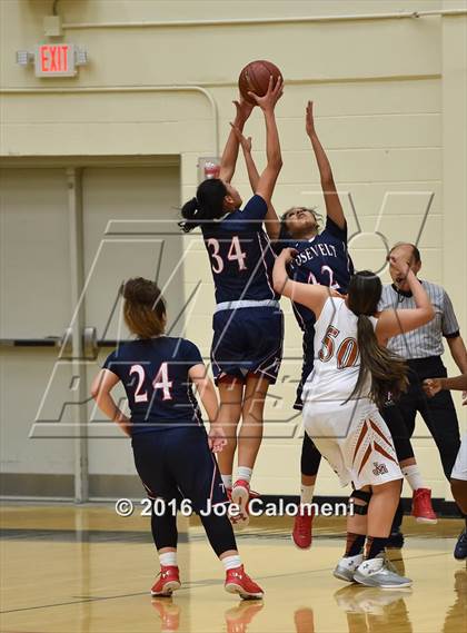 Thumbnail 3 in Madison vs Roosevelt [Theodore] (Blossom Athletic Center) photogallery.