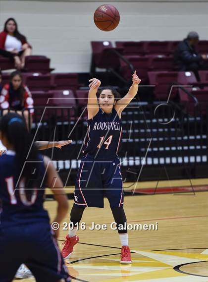 Thumbnail 2 in Madison vs Roosevelt [Theodore] (Blossom Athletic Center) photogallery.