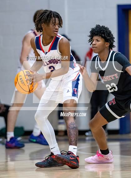 Thumbnail 1 in Trinity Christian vs Terry Sanford (MLK Dream Jam at Terry Sanford) photogallery.