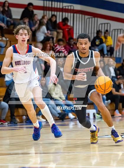Thumbnail 1 in Trinity Christian vs Terry Sanford (MLK Dream Jam at Terry Sanford) photogallery.