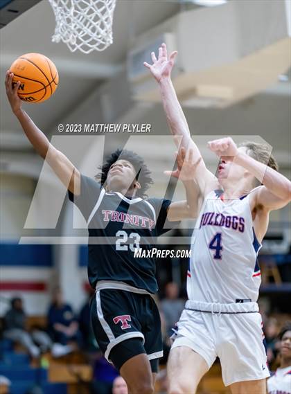 Thumbnail 1 in Trinity Christian vs Terry Sanford (MLK Dream Jam at Terry Sanford) photogallery.