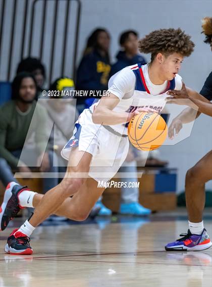 Thumbnail 2 in Trinity Christian vs Terry Sanford (MLK Dream Jam at Terry Sanford) photogallery.