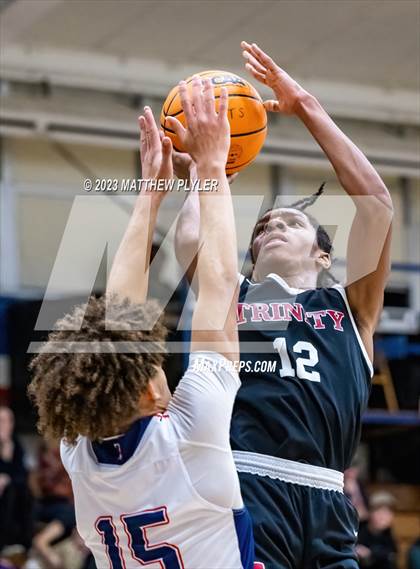 Thumbnail 3 in Trinity Christian vs Terry Sanford (MLK Dream Jam at Terry Sanford) photogallery.