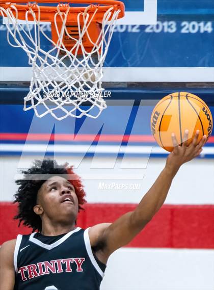 Thumbnail 3 in Trinity Christian vs Terry Sanford (MLK Dream Jam at Terry Sanford) photogallery.