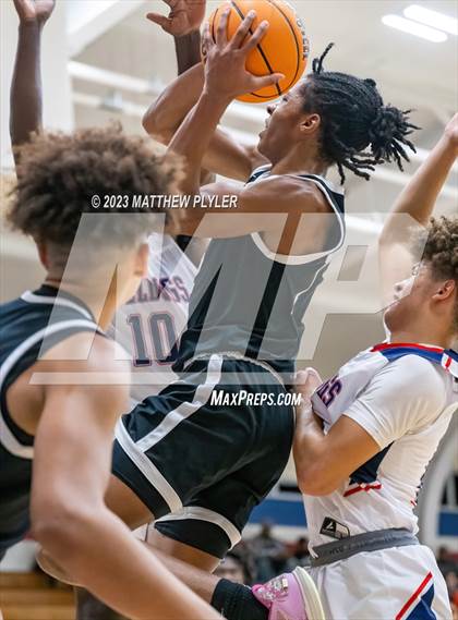 Thumbnail 3 in Trinity Christian vs Terry Sanford (MLK Dream Jam at Terry Sanford) photogallery.
