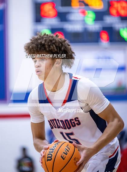 Thumbnail 1 in Trinity Christian vs Terry Sanford (MLK Dream Jam at Terry Sanford) photogallery.
