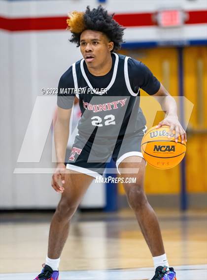 Thumbnail 3 in Trinity Christian vs Terry Sanford (MLK Dream Jam at Terry Sanford) photogallery.