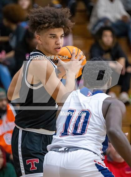 Thumbnail 3 in Trinity Christian vs Terry Sanford (MLK Dream Jam at Terry Sanford) photogallery.