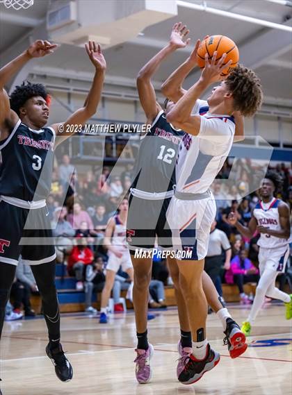 Thumbnail 3 in Trinity Christian vs Terry Sanford (MLK Dream Jam at Terry Sanford) photogallery.