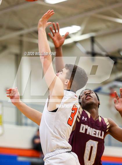 Thumbnail 2 in Marlboro Central vs. O'Neill (Officials vs Cancer Tournament) photogallery.
