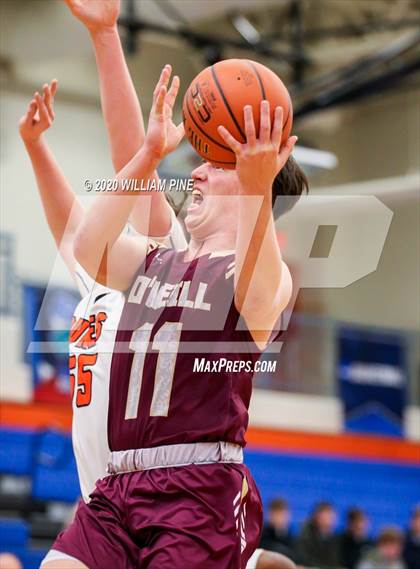 Thumbnail 2 in Marlboro Central vs. O'Neill (Officials vs Cancer Tournament) photogallery.