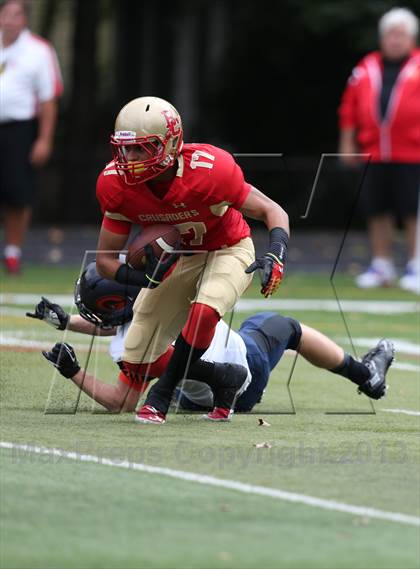 Thumbnail 2 in Bishop Gorman @ Bergen Catholic photogallery.