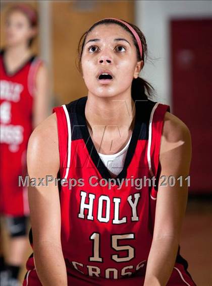 Thumbnail 2 in Holy Cross vs. Notre Dame Academy (35th District Championship) photogallery.