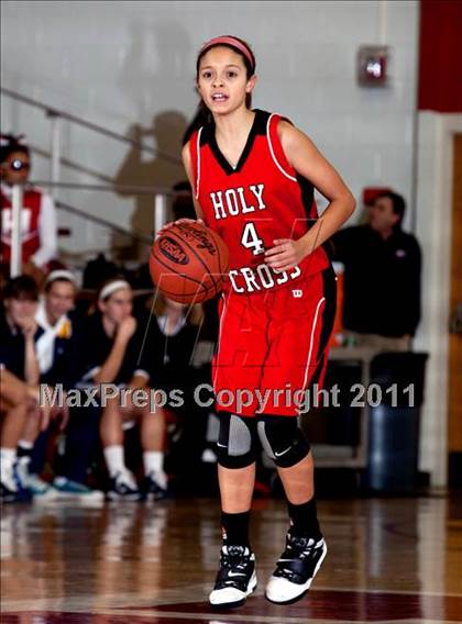 Thumbnail 3 in Holy Cross vs. Notre Dame Academy (35th District Championship) photogallery.
