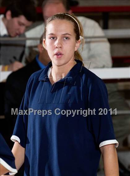 Thumbnail 1 in Holy Cross vs. Notre Dame Academy (35th District Championship) photogallery.