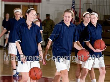 Thumbnail 2 in Holy Cross vs. Notre Dame Academy (35th District Championship) photogallery.