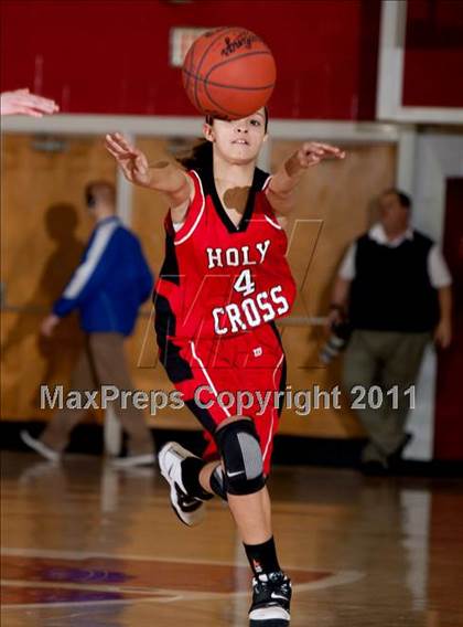 Thumbnail 1 in Holy Cross vs. Notre Dame Academy (35th District Championship) photogallery.