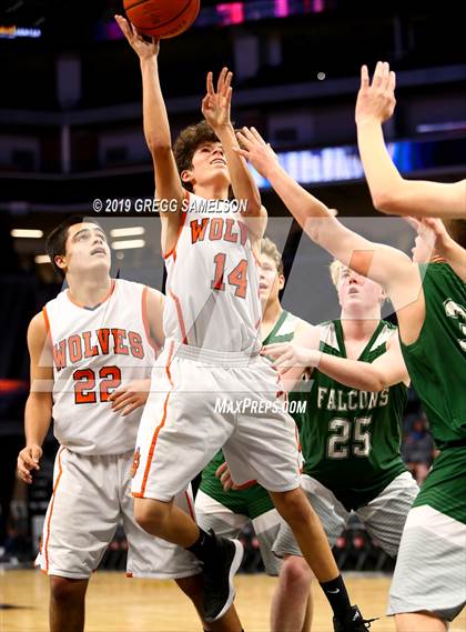 Thumbnail 1 in Colfax vs Woodland (@ Golden 1 Center) photogallery.