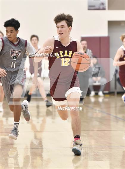 Thumbnail 2 in Menlo-Atherton vs.Rancho Mirage (Frosh) (Rancho Mirage Holiday Invitational) photogallery.