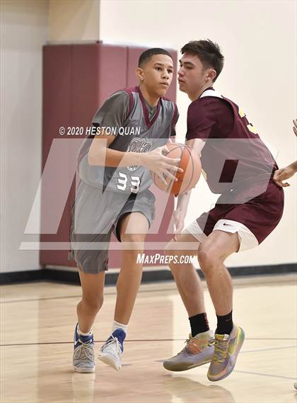 Thumbnail 2 in Menlo-Atherton vs.Rancho Mirage (Frosh) (Rancho Mirage Holiday Invitational) photogallery.