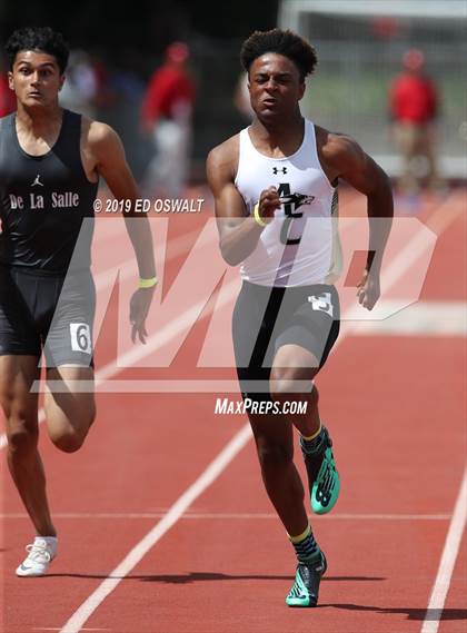 Thumbnail 2 in CIF NCS Meet of Champions (Boys 100 Meter and 200 Meter) photogallery.