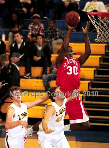 Thumbnail 2 in Prestonwood Christian vs. St. Andrew's photogallery.