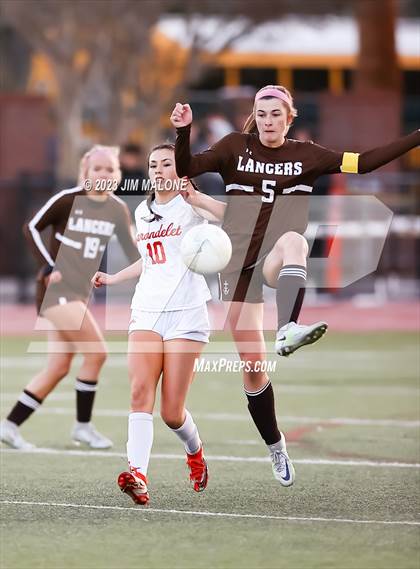 Thumbnail 2 in Carondelet @ Saint Francis (CIFState Regional NorCal Div 1 Final) photogallery.