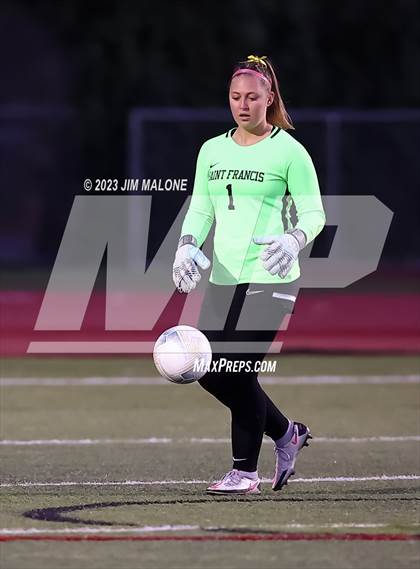 Thumbnail 3 in Carondelet @ Saint Francis (CIFState Regional NorCal Div 1 Final) photogallery.