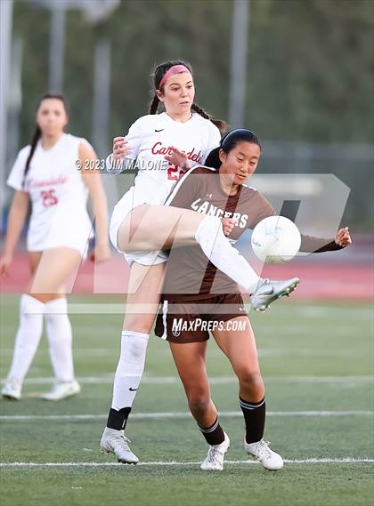 Thumbnail 3 in Carondelet @ Saint Francis (CIFState Regional NorCal Div 1 Final) photogallery.