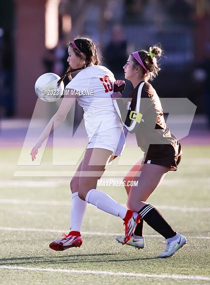 Thumbnail 1 in Carondelet @ Saint Francis (CIFState Regional NorCal Div 1 Final) photogallery.