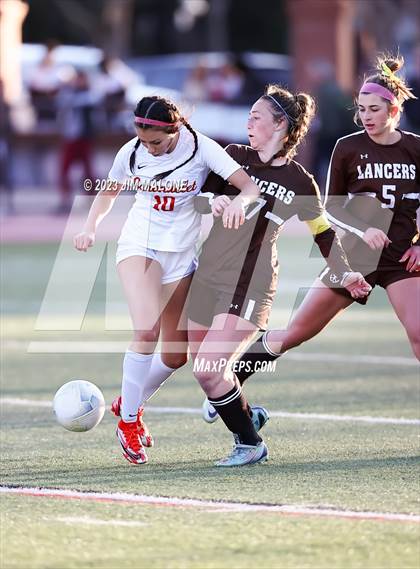 Thumbnail 2 in Carondelet @ Saint Francis (CIFState Regional NorCal Div 1 Final) photogallery.