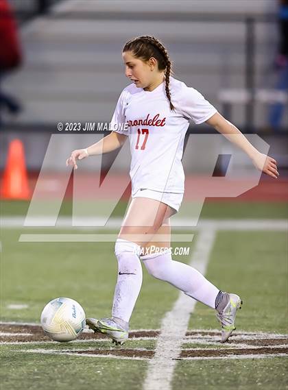 Thumbnail 1 in Carondelet @ Saint Francis (CIFState Regional NorCal Div 1 Final) photogallery.