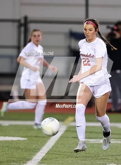 Thumbnail 2 in Carondelet @ Saint Francis (CIFState Regional NorCal Div 1 Final) photogallery.