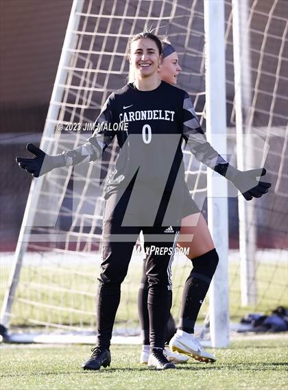 Thumbnail 3 in Carondelet @ Saint Francis (CIFState Regional NorCal Div 1 Final) photogallery.