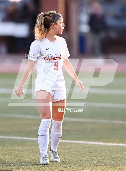 Thumbnail 3 in Carondelet @ Saint Francis (CIFState Regional NorCal Div 1 Final) photogallery.