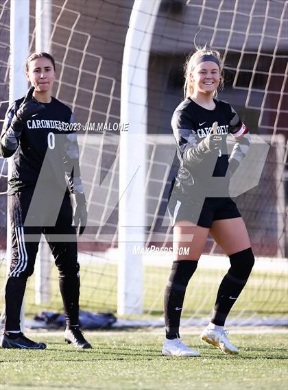 Thumbnail 2 in Carondelet @ Saint Francis (CIFState Regional NorCal Div 1 Final) photogallery.