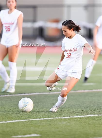 Thumbnail 2 in Carondelet @ Saint Francis (CIFState Regional NorCal Div 1 Final) photogallery.