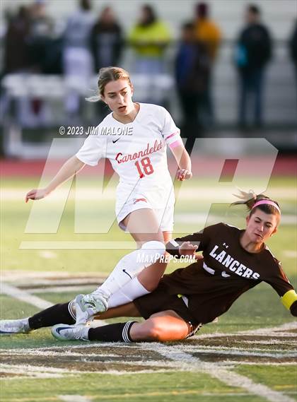 Thumbnail 1 in Carondelet @ Saint Francis (CIFState Regional NorCal Div 1 Final) photogallery.