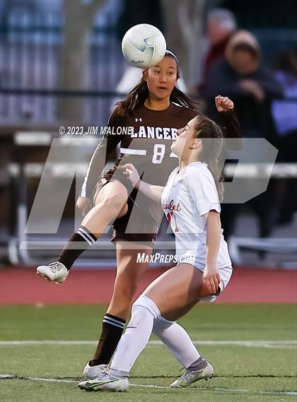 Thumbnail 3 in Carondelet @ Saint Francis (CIFState Regional NorCal Div 1 Final) photogallery.