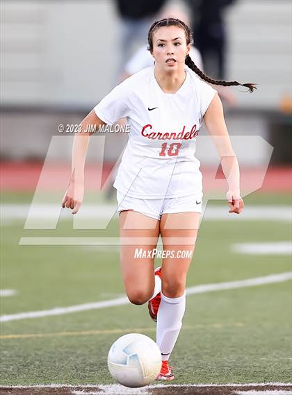 Thumbnail 1 in Carondelet @ Saint Francis (CIFState Regional NorCal Div 1 Final) photogallery.