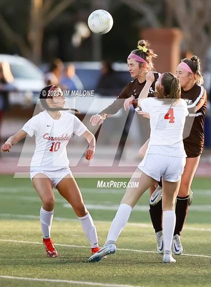 Thumbnail 2 in Carondelet @ Saint Francis (CIFState Regional NorCal Div 1 Final) photogallery.