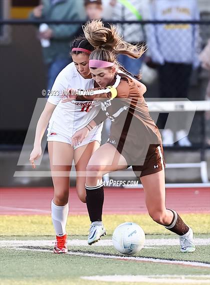 Thumbnail 3 in Carondelet @ Saint Francis (CIFState Regional NorCal Div 1 Final) photogallery.