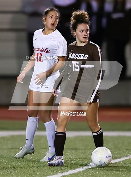 Thumbnail 1 in Carondelet @ Saint Francis (CIFState Regional NorCal Div 1 Final) photogallery.